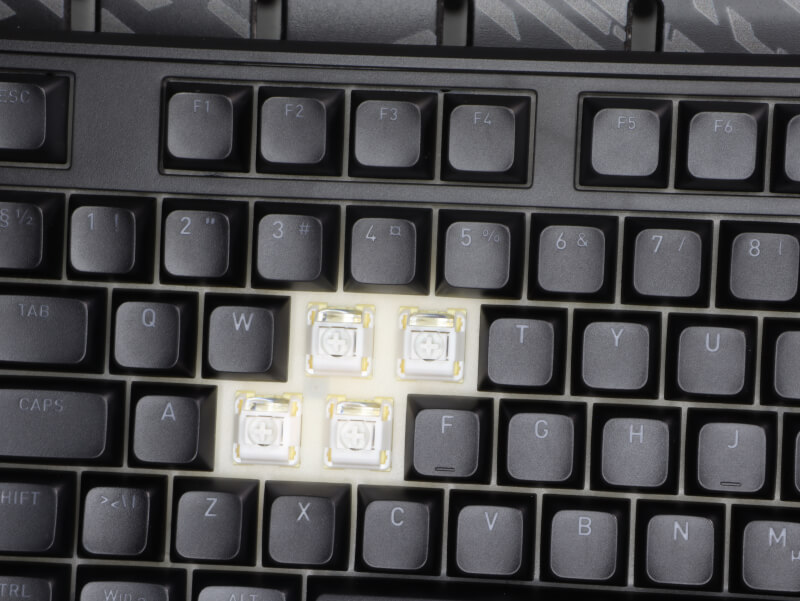 HATOR Skyfall 100 Pro Wireless tastatur med lavt støjniveau.JPG
